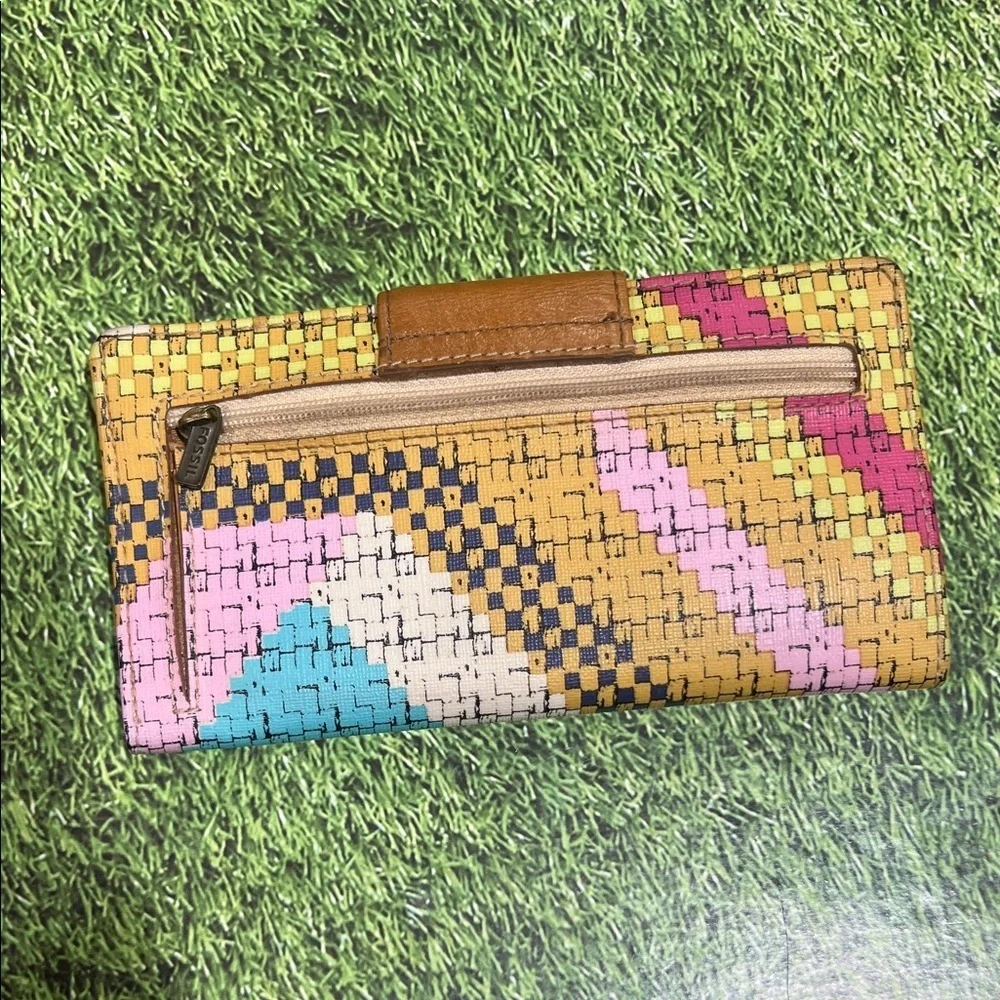 Fossil‎ Colorful Geometric Women's Wallet